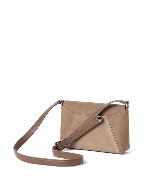 Beige leather bag BRUNELLO CUCINELLI | MBHID3681C7275